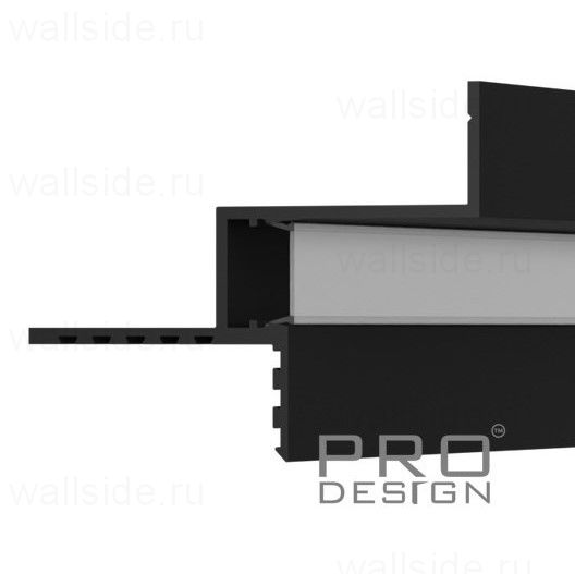 Pro Design Gipps 602 теневой потолочный профиль Чёрный