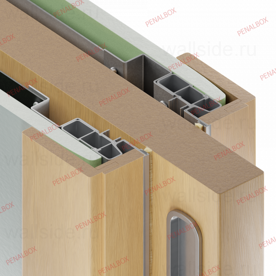 Пенал Penalbox Wood Single Lux высотой 2700 мм (к-кт с фурнитурой)