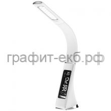 Светильник Artstyle LED 6Вт  сенс. упр. часы, календарь, белый TL-219W