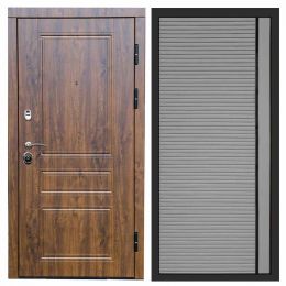 Входная дверь Termo-door Орегон Дуб PORTE Грей Софт