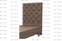 Изголовье 9 (каретная утяжка)