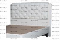 Изголовье 11 (каретная утяжка со стразами)