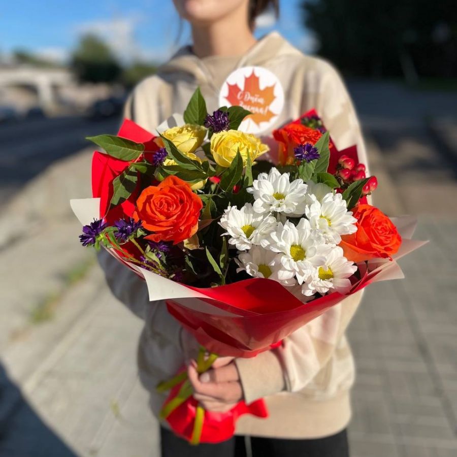 Букет сборный осень