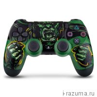 Геймпад SONY Кастомизированный беспроводной контроллер DualShock 4 "Орк" Rainbo