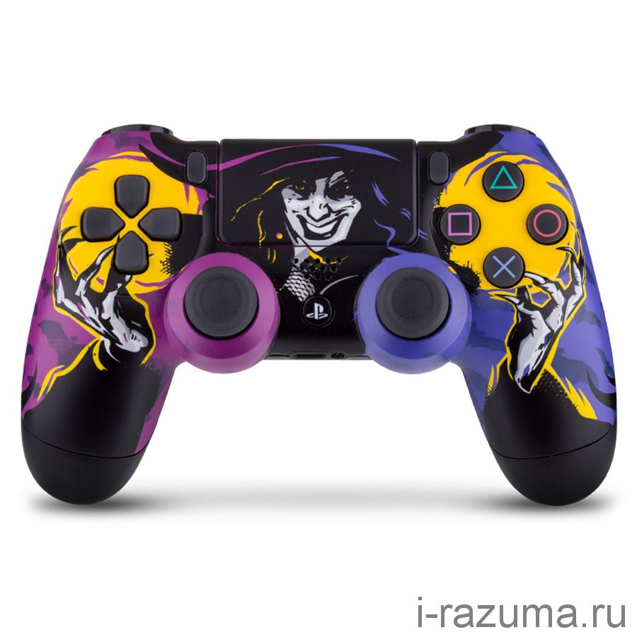 Геймпад SONY Кастомизированный беспроводной контроллер DualShock 4 "Ведьма" Rainbo