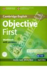 Objective First. Workbook with answers. With Audio CD / Capel Annete, Sharp Wendy