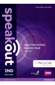 Speakout Upper Intermediate. Students' Book with DVD-ROM and MyEnglishLab Access Code Pack / Eales Frances, Oakes Steve