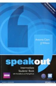 Speakout. Intermediate. Students' Book + DVD Active book + MyEnglishLab / Wilson JJ, Clare Antonia