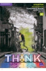 Think. Starter. A1. Second Edition. Teacher's Book with Digital Pack / Hart Brian