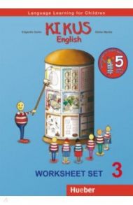 Kikus English. Worksheet Set 3. Language Learning for Children. English as a foreign language / Garlin Edgardis, Merkle Stefan