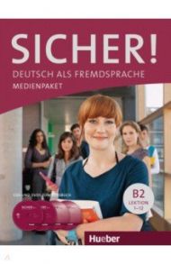 Sicher! B2. Medienpaket, 2 Audio-CDs und 2 DVDs zum Kursbuch. Deutsch als Fremdsprache / Perlmann-Balme Michaela, Schwalb Susanne