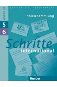 Schritte international 5+6. Spielesammlung zu Band 5 und 6. Deutsch als Fremdsprache / Klepsch Cornelia