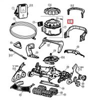 Корпус задней ручки пылесоса Hayward AquaVac 600/650 (RCX36131519237)