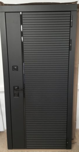 Входная дверь Лабиринт ПИАНО с зеркалом Панорама Белый софт,