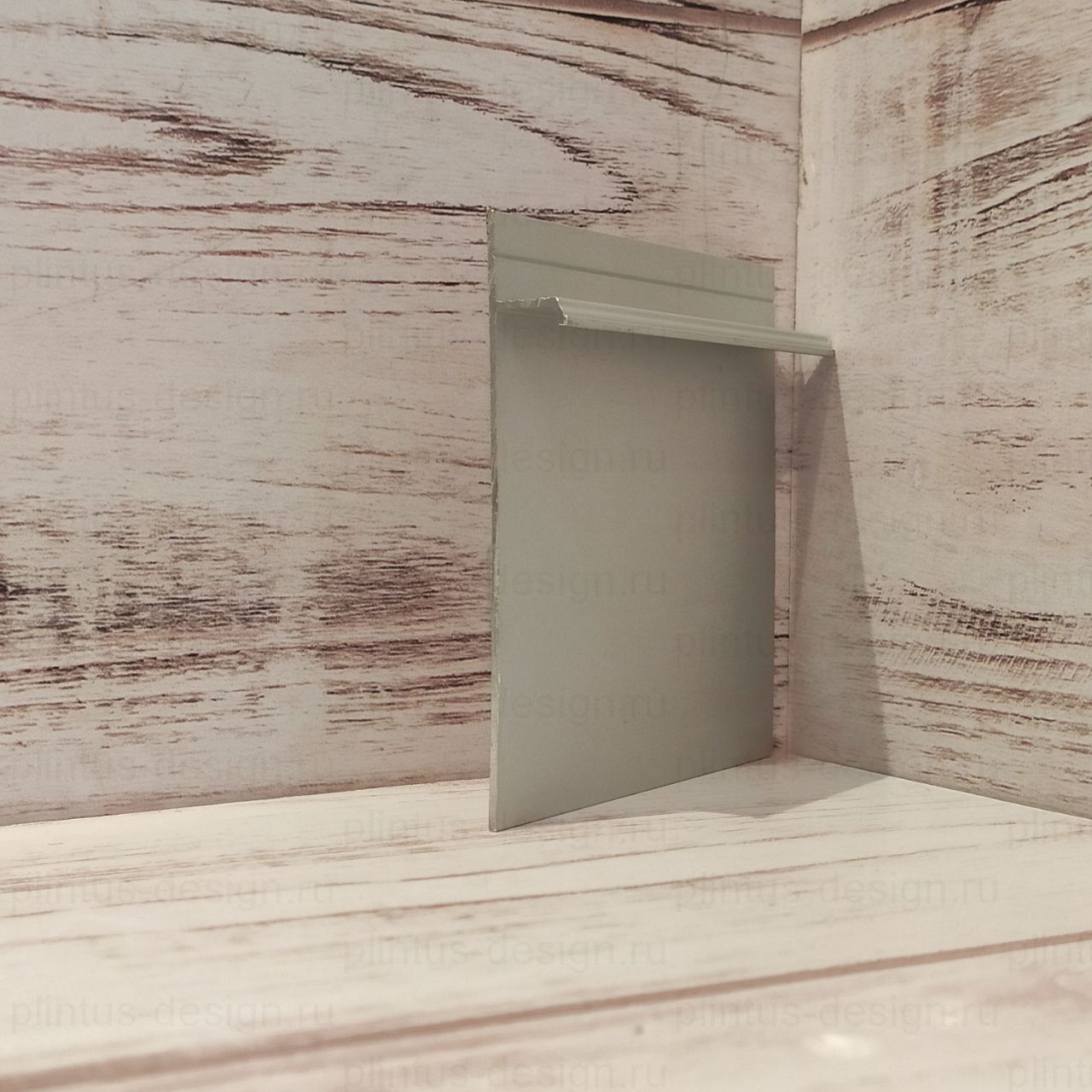 Плинтус скрытого монтажа Pro Design 323 анодированный