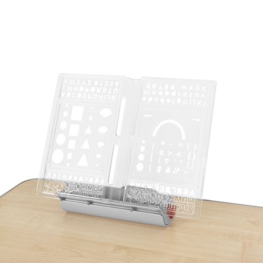 ДПДК01-2 Подставка-трафарет для книг (Аквамарин)