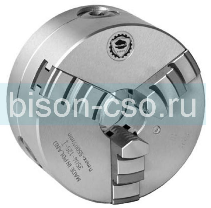 Польский токарный патрон 3504-250-P Bison-bial (класс 1)