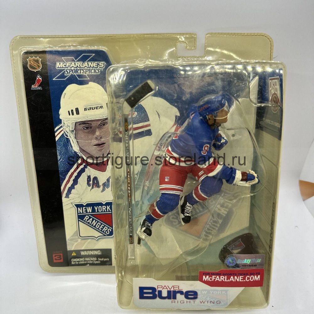 Фигурка хоккеиста NHL Павел Буре ( синяя форма)