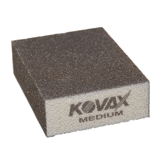 Kovax Абразивная губка 4х4 Medium, размер 100мм. x 65мм. x 25мм.