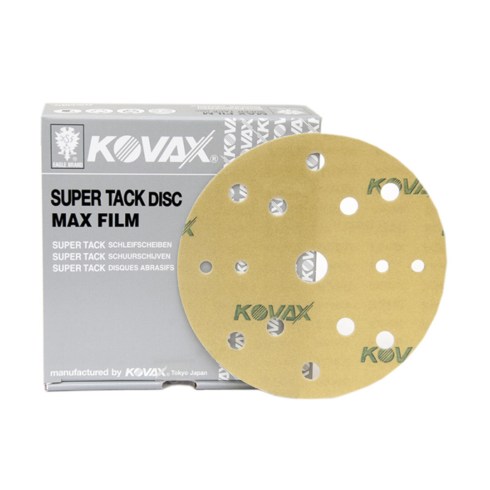 Kovax Абразивный круг Max Film, 152мм., P600, 15 отверстий, в упаковке 50шт.