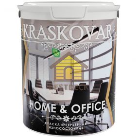 Краска интерьерная Kraskovar HOME & OFFICE износостойкая