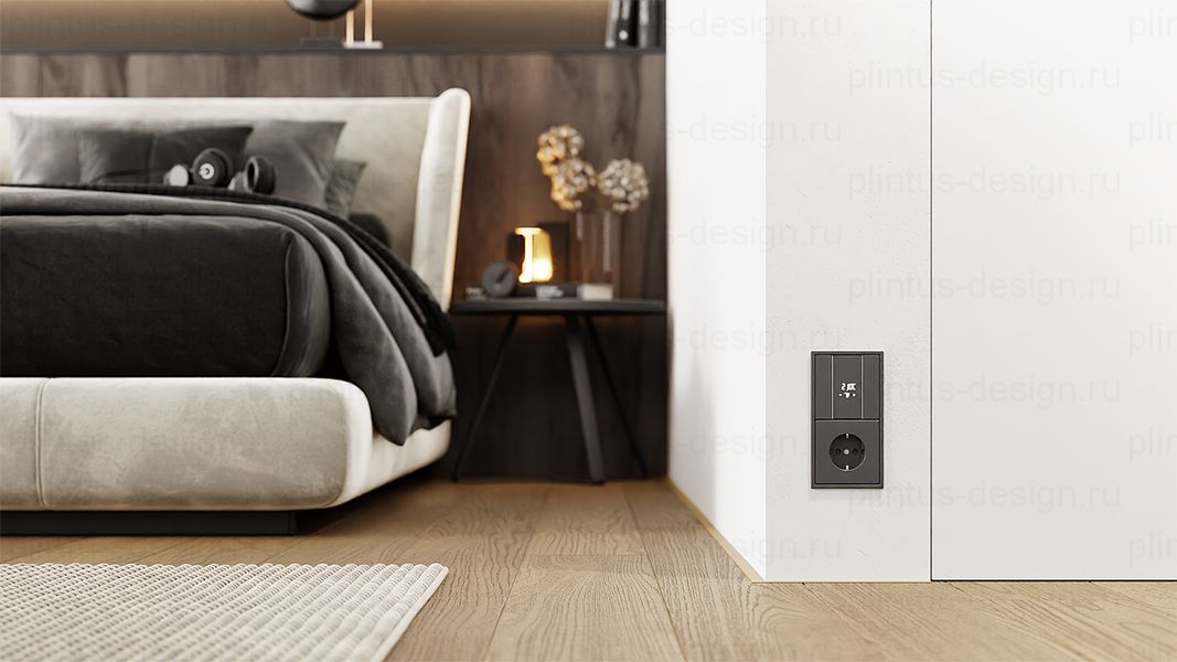 Микроплинтус ФЕСО 11 мм Коричнево-бежевый RAL 1011