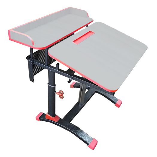 ЛСОШ-10 Стол компьютерный Трансформер (ЛДСП Серый)