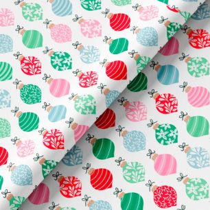 Хлопок - Елочные шарики 25х75 см limit