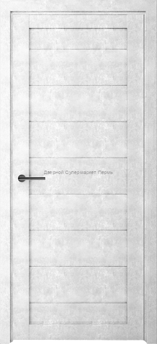 Дверь межкомнатная Экошпон Мюнхен бетон светлый бетон темный