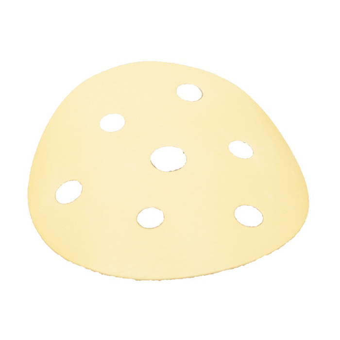 Kovax Микроабразивный круг Yellow film, 7 отверстий, 125мм., P800, (упаковка 50 шт.)