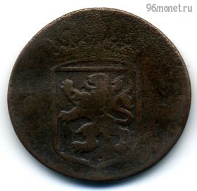 Голландская Ост-Индия 1/2 дуита 1752