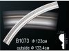 Молдинг Круговой Perfect B1073 Д133xШ1.7xВ5.2 см /Перфект.
