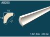 Карниз Потолочный Perfect AB250F Гибкий Д240xШ1.6xВ1.6 см /Перфект.