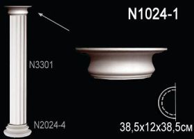 Капитель Полуколонны Perfect N1024-1 38.5x12x38.5 см /Перфект.