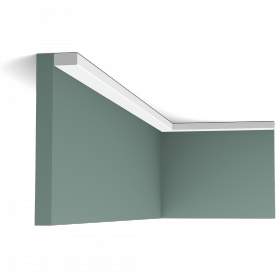 Карниз Гладкий Orac Decor SX194 Д200xШ1xВ2 см Лепнина / Орак Декор.