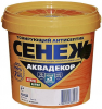 Антисептик Тонирующий Сенеж Аквадекор 0.9кг Иней для Наружных и Внутренних Работ.