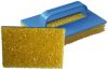 Губка Структурная Грубая с Пластиковой Ручкой Stmdecor EG019B 15.5х10см.*