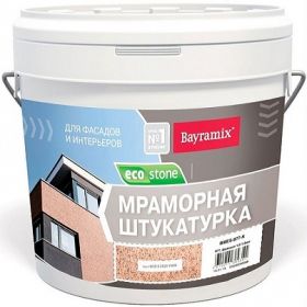 Декоративная Мраморная Штукатурка Bayramix Ecostone 15кг №773 с Естественным Блеском Натурального Камня / Байрамикс Экостоун.