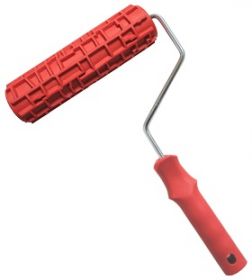 Декоративный Жесткий Резиновый Валик КРОКОДИЛ Stmdecor EG319T 18см.