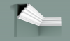 Карниз Гладкий Orac Decor C326 Д200xШ9xВ10.5 см Лепнина / Орак Декор.