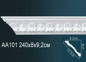 Карниз Потолочный Perfect AA101 Д240xШ9.2xВ8 см /Перфект.