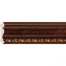 Багет Cosca Карниз 107 Красное Дерево С Золотом 154-1084 Ш77хВ107хД2400 мм / Коска.