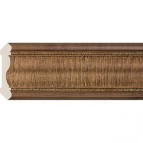 Багет Cosca Карниз 80 Дуб Темный 173-3 Д240хШ5.7хВ8см  / Коска.