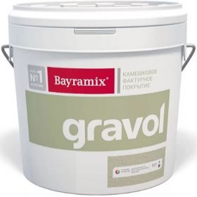 Декоративная Штукатурка Камешковая Bayramix Gravol 15кг №091 - 1,5 ММ для Внутренних и Наружных Работ / Байрамикс Гравол.
