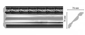 Плинтус Потолочный Decomaster 154-63 ШК/12 В77хШ77хД2400 мм / Декомастер.