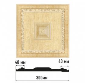 Декоративное Панно Decomaster D31-5 В300хШ300хД32 мм / Декомастер.