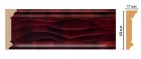 Плинтус Потолочный Decomaster D219-62 В60хШ17хД2400 мм / Декомастер.