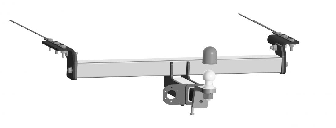 Фаркоп Exeed LX 2022- съемное крепление шара под американский квадрат