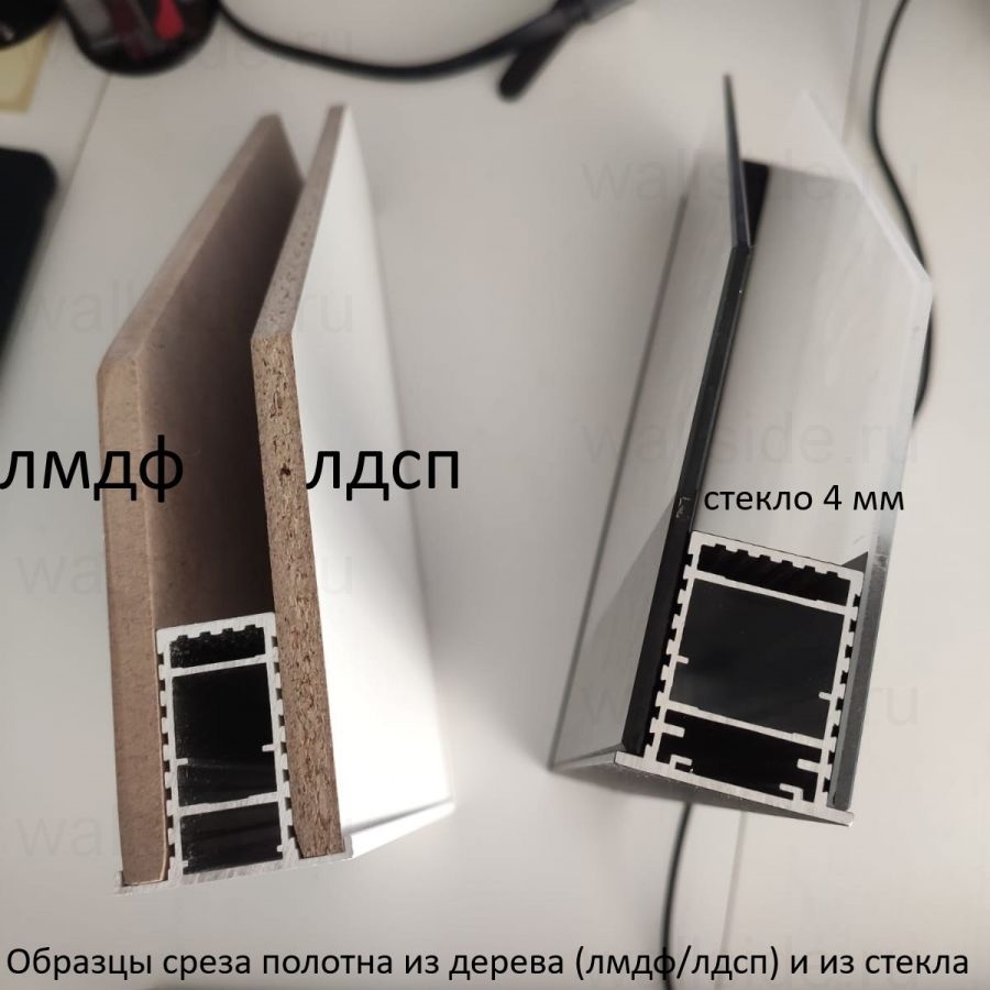 Скрытая дверь Pro Design Panel под отделку, открывание внутрь