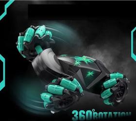 Машинка трюковая LED подсветка, звук, дым (8082)